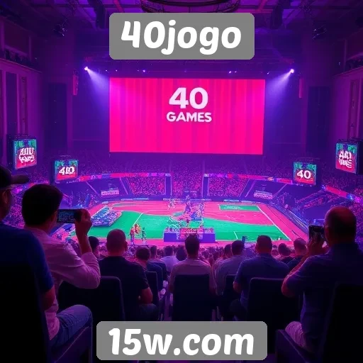 Eventos e campeonatos anunciados no 40jogo